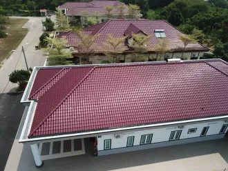 BMI GCI Residential Bungalow PD S pantile Glazed Maroon