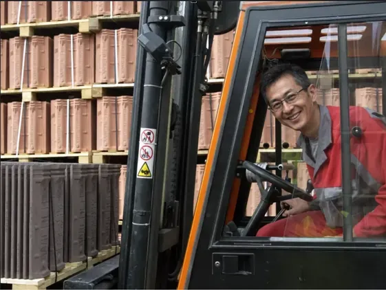 Diversity factory floor worker