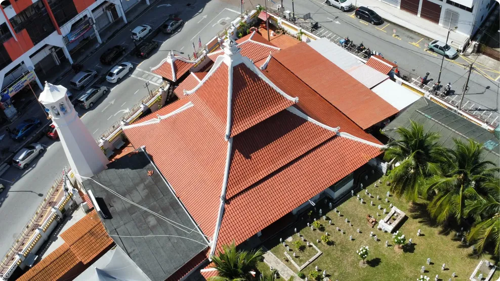 Masjid Lampung Hulu, Malacca with S-Pantile